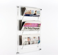 more images of Acrylic Display Rack for cosmetics shaver leaflet brochure