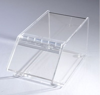 more images of acrylic storage for food candy snack cookie case box