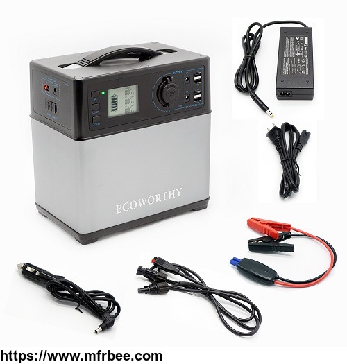 eco_worthy_portable_generator_400wh_high_capacity_power_station_supply_energy_storage