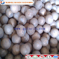 skew rolled grinding media balls, dia.40mm to 140mm steel forged mill balls