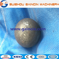 grinding media steel forged ball, rolled steel mill grinding media balls, forged balls