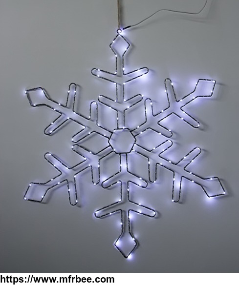 christmas_decorative_smd_snowflake_wire_form_wall_light_kf67184ww