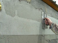 Plaster fiberglass mesh for plastering, density 90 - 185 g/sq.m