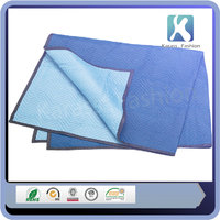 more images of Yellow Grey Blue Green color available Moving Blanket Nonwoven Fabric