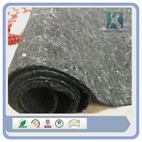 Synthetic fiber material grey Recycled heat preservation felt