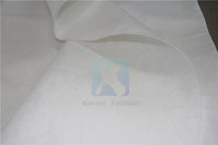 White Color Bed Quilt Bamboo Filling Fabric