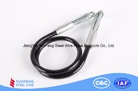 Stainless Steel  wear-resistant PU Coated with Steel Wire Rope