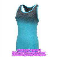 High Quality New Design Hot Selling Sexy Yoga Tops From Power Sky Clothing Manufacturers