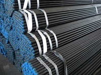 more images of ERW Steel Pipe With Black Painted OR Black painted ERW Welded Steel Pipe/Tube