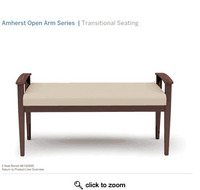 more images of Amherst 2 Seat Bench | Bestpriceseating