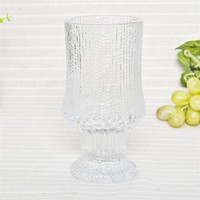 more images of Electroplate glass tealight goblet candle cup