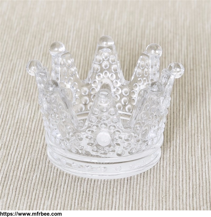 home_decor_clear_glass_crown_candle_holder