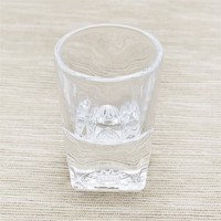 more images of Small Squar bottom Design drinking water/whisky glass set