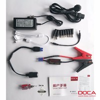 more images of DOCA car jump starter 79200mah car jump starter DG600 high transfer efficiency
