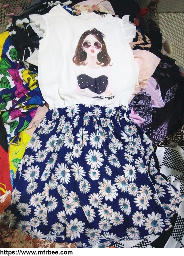 lady_silk_dress_wholesale_used_clothing