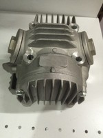 motorcycle engine part (cylinder head. cylinder .crankshaft. staring motor)