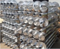 more images of Hot Dip Galvanized ground round Shaft Helical Piers for fences