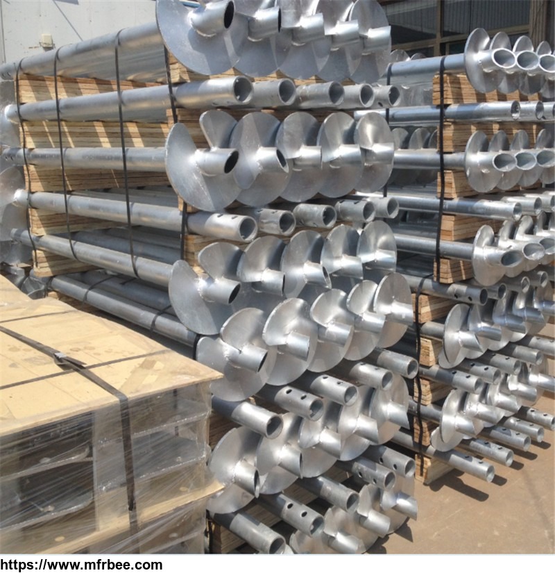 precision_refractory_round_shaft_helical_pile