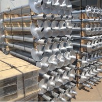 Precision Refractory Round Shaft Helical Pile