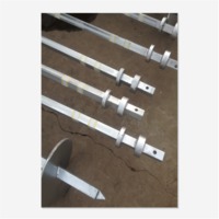 more images of Square shaft Helical piers for house building construction