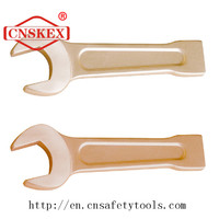 more images of non sparking tools berylium copper or aluminum bronze slogging open end spanner