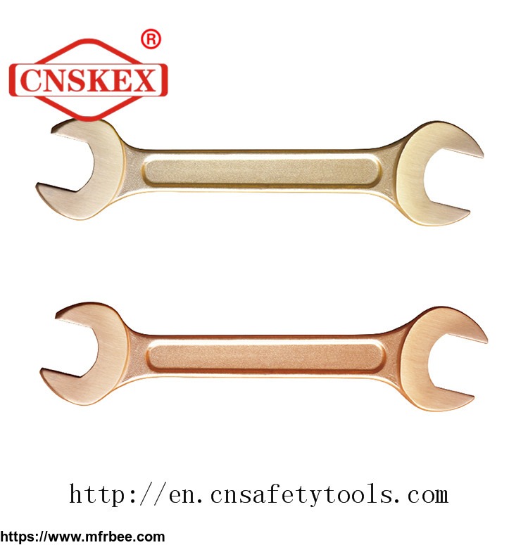 non_sparking_tools_beryllium_copper_or_aluminum_bronze_double_open_end_spanner