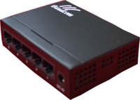 5 RJ-45 10/100M ports Ethernet Switch