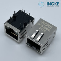 INGKE YKGD-8009NL Direct Substitute JXD0-0001NL 1 Port 1000 BASE-T PCB RJ45 Modular Connectors