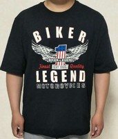 more images of harley biker legend motorcycles eagle shorts sleeve men's t-shirts,20FM-99867