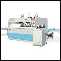 High frequency wood board finger jointer assembly machine from SAGA