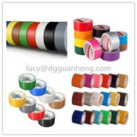 Strong sticky Colourful cinta Cloth Duct tape from China manufacturer