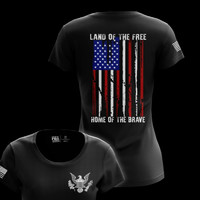 more images of Land of the Free Women’s USA T-Shirt | Tactical Pro Supply