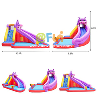 Hot Model Inflatable Bouncer with Slide Water Games for Kids High Quality Inflatable Jumping Castle Wholesale