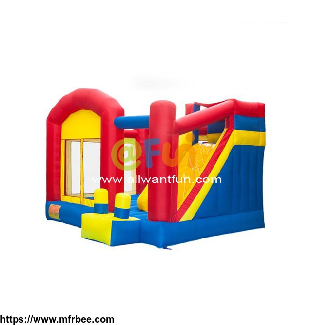 Backyard Inflatable Bouncy Castle Nylon Cloth Bouncer With Slide for Kids