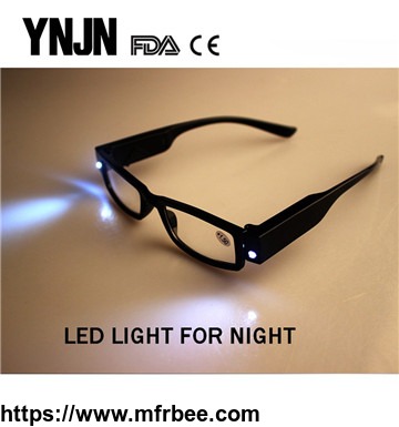 free_sample_ynjn_cheap_plastic_frame_mens_led_reading_glasses