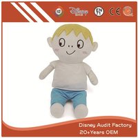 more images of Boy Plush Animal Doll Custom Color Baby Embroidery Designs