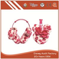 more images of Short Floss Pink Earmuffs 100% PP Cotton