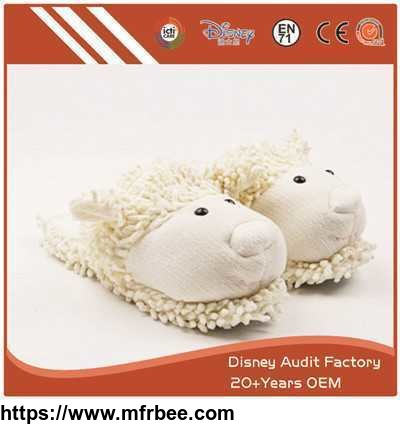 Fuzzy Sheep Slippers