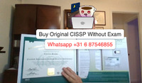 BUY CISSP, CCNA, CCNP, CERTIFICATION ONLINE. Whatsapp: +31 6 87546855