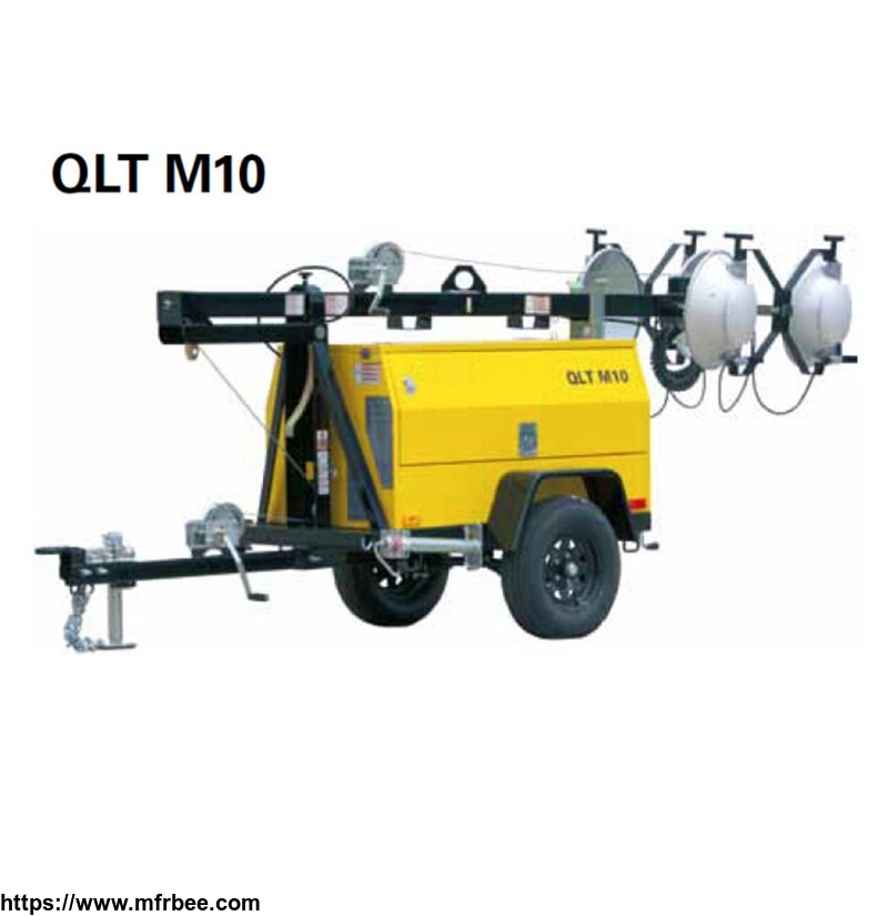 qlt_m10_220v_industrial_waterproof_receptacle_construction_light_tower_generator