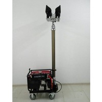MO-500 50 Hz 3 kw Compact Portable Light Towel With Diesel Engine