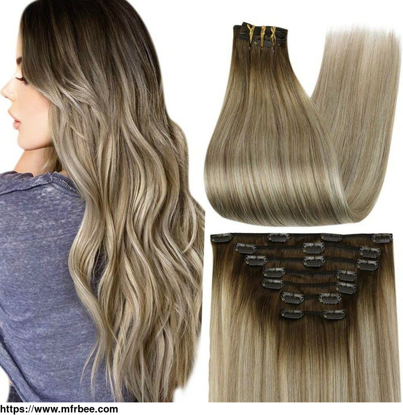 full_shine_clip_in_extensions_100_percentage_remy_human_hair_7_pieces_balayage_3_8_22_