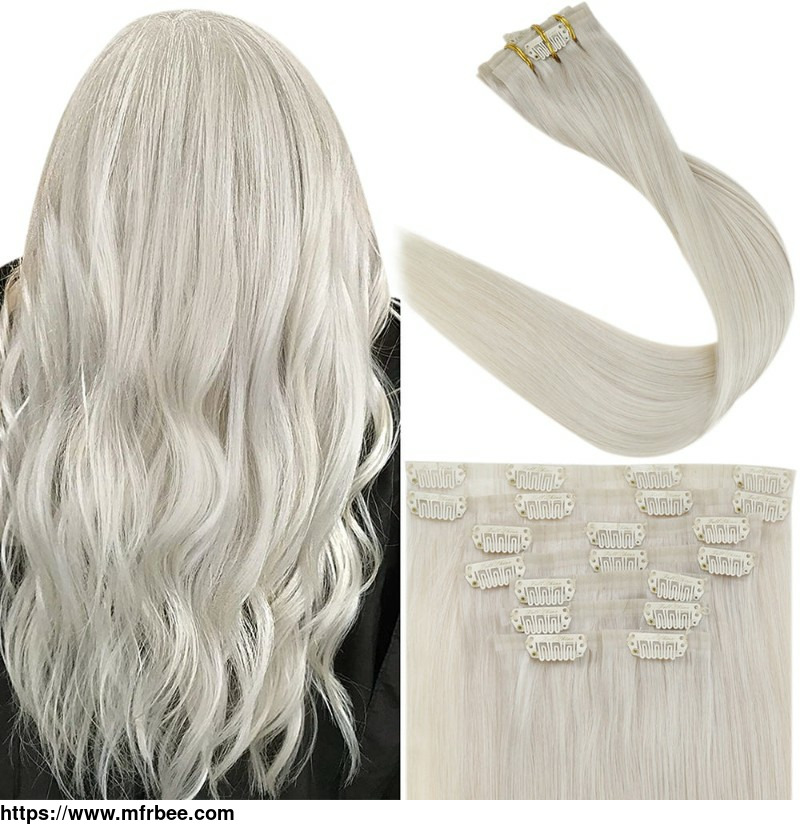 full_shine_pu_seamless_clip_in_extensions_100_percentage_remy_human_hair_8_pieces_white_blonde_1000_