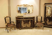 more images of console table with mirror Italian style antique wall table TH-028