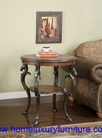 more images of France style wood table corner table FY-1006