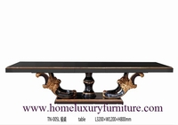 dining table antique dining table 8 black dining table TN005L