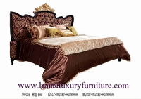 more images of wood bed supplier Italy style TA-003
