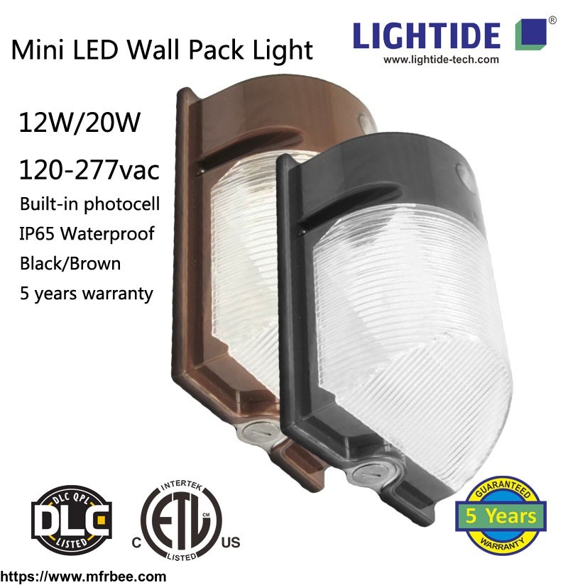 lightide_etl_cetl_listed_mini_led_wall_pack_lights_12w_20w