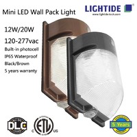 Lightide ETL/CETL Listed Mini LED Wall Pack Lights-12w/20w