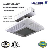 Lightide LED Gas Station Light, 140W, DLC 4.0 Approval, 5-year Warranty